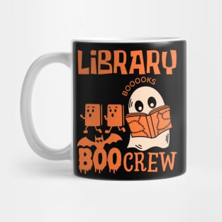 Library Boo Crew Halloween Mug